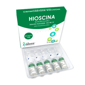 Hioscina Butilbromuro 20 Mg Ml Alesspharma