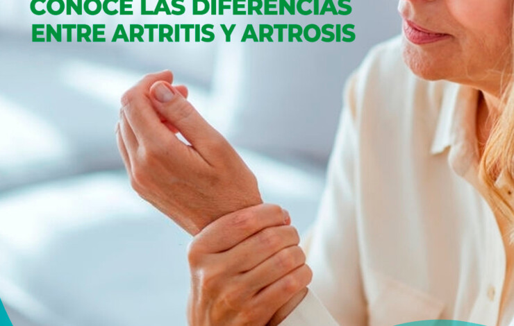 Conoce las diferencias entre artritis y artrosis