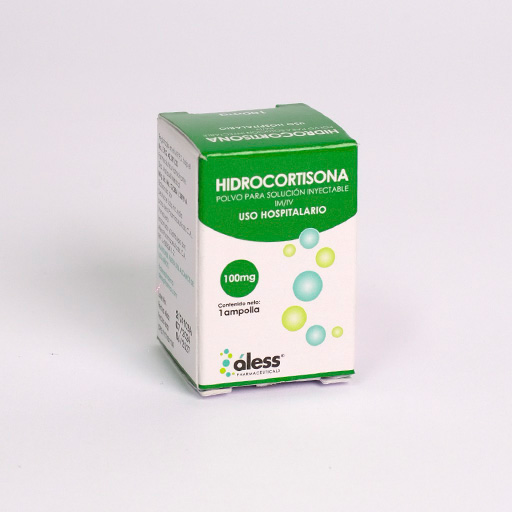 Hidrocortisona 100mg AMP X 1 IM/IV