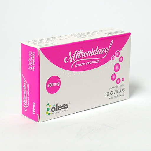 Metronidazol 500mg ovulos vaginales X 10
