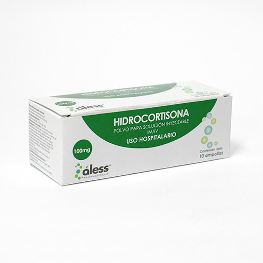 Hidrocortisona 100mg AMP X 10 IM/IV
