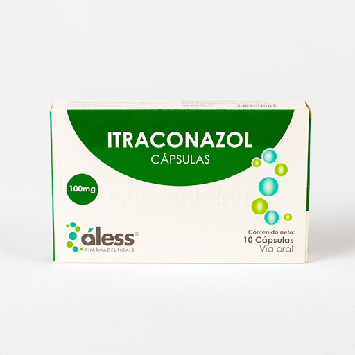 Itraconazol 100Mg X 10 Capsulas
