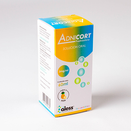 Adnicort (Prednisolona) 3mg / ml Solución oral 60ml