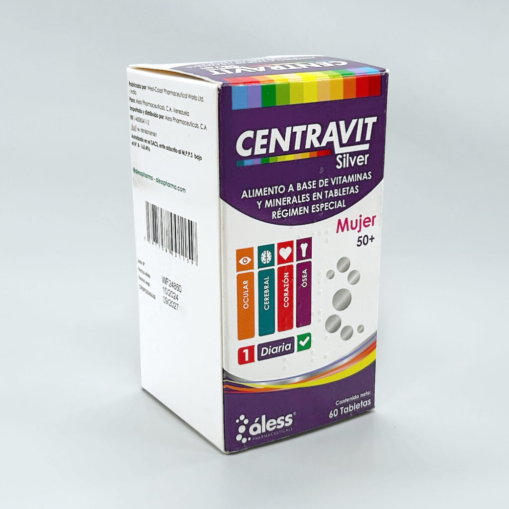 Centravit mujer silver x 60 tabletas